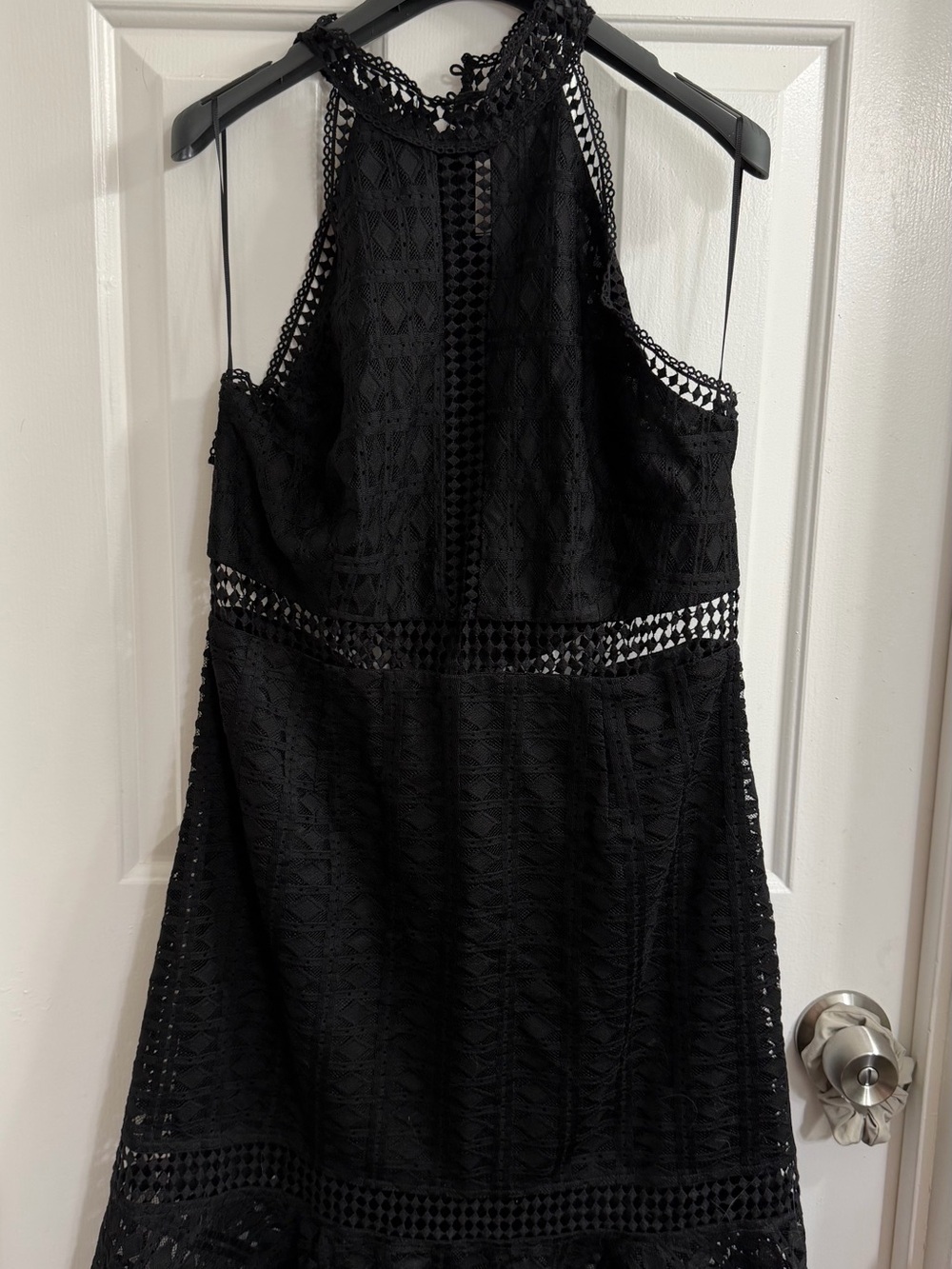 NSR Black Lace Dress Size XL